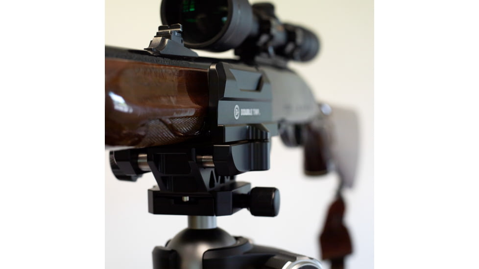 Double Tap Industries Stronghold Tripod Saddle Clamp, Black, TRI-S