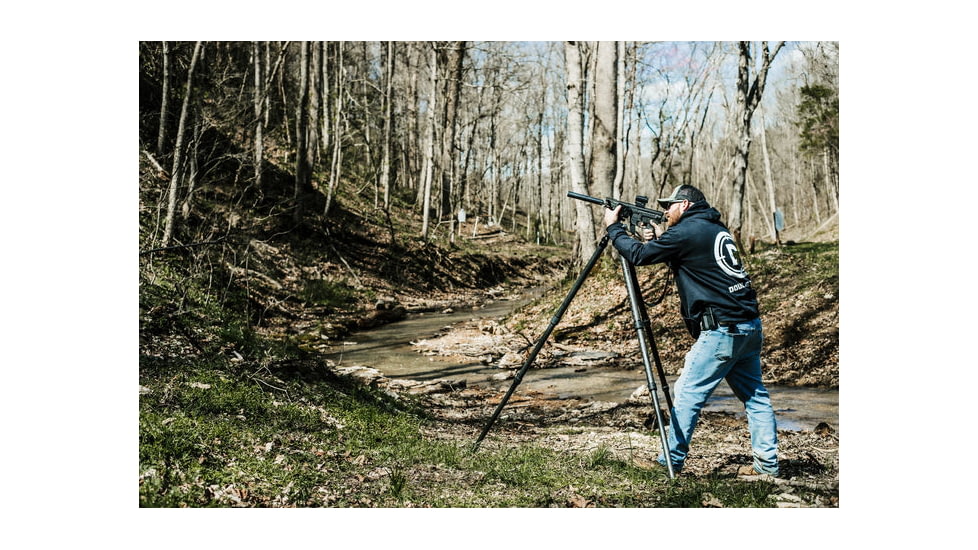 Double Tap Industries Stronghold Tripod Saddle Clamp, Black, TRI-S