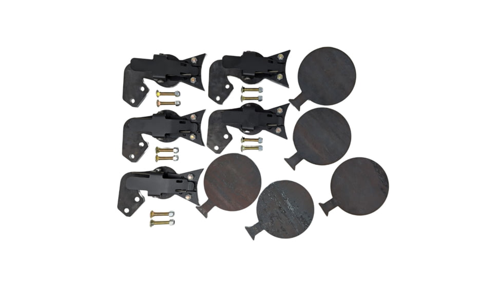 Double Tap Industries Texas Star - 10 Paddle Adapter Kit, Raw/Black, RT-TS-6IN-PDLK