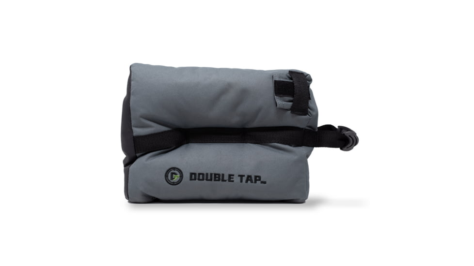 Double Tap Industries Unfilled H-Channel Shooting Bag Rest, Grey/Black, SB-C-001
