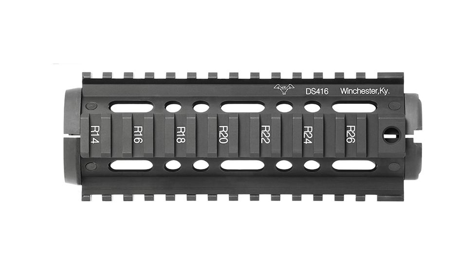 Doublestar 2-Piece CAR Handguard, Black, DS416