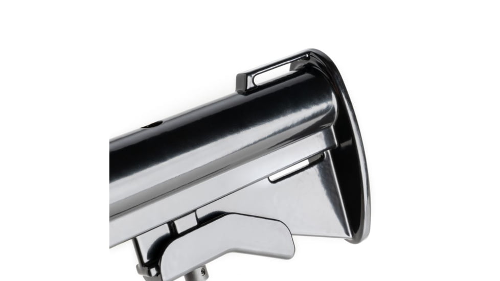 DoubleStar ACE Essential Retro Coated Aluminum CAR Buttstock without Buffer/Spring, Black, A128