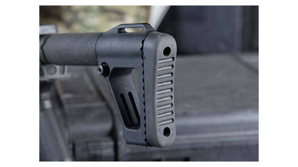 EDEMO DoubleStar ACE M4 Socom Stock with Buffer Tube Only, Black, A150, EDEMO2