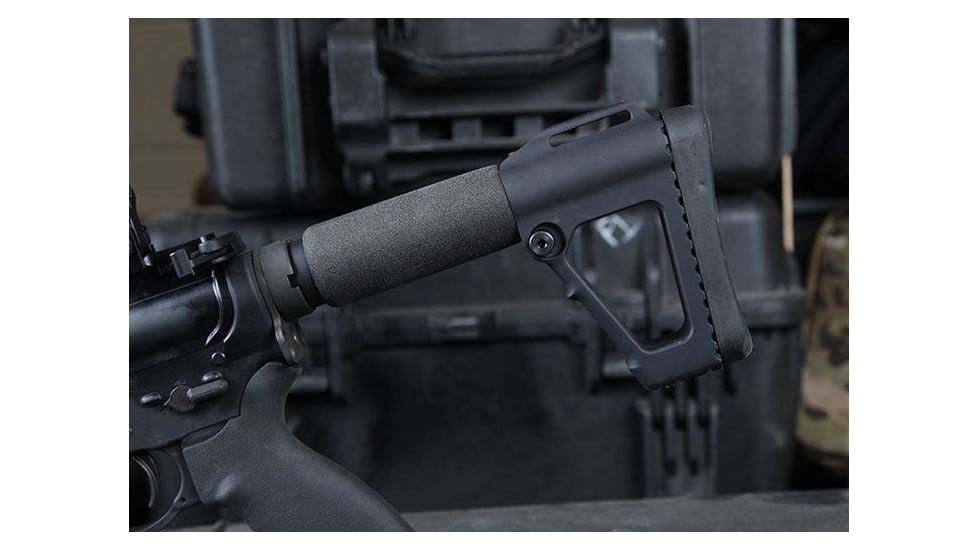 EDEMO DoubleStar ACE M4 Socom Stock with Buffer Tube Only, Black, A150, EDEMO2