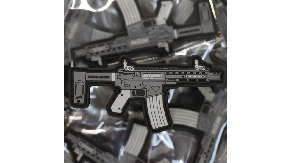 DoubleStar ARP7 PVC Patch, Gray, JSP119