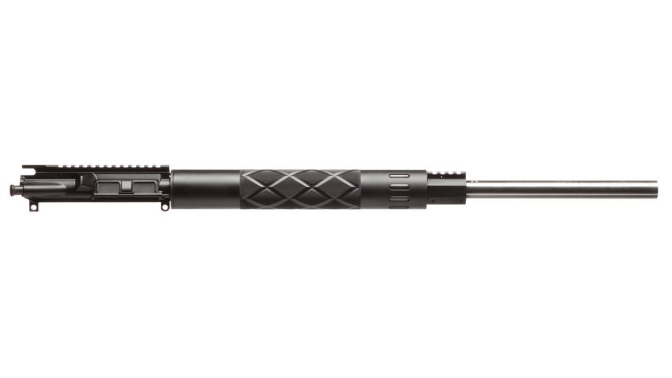 DoubleStar Barreled Upper Receiver, .22 Nosler, 24 inch Barrel, Bull Profile, Diamond National Free Float Handguard, Black ARBU108