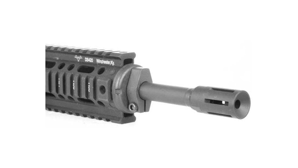 DoubleStar Carlson Nitro Flash Enhancer 1/2X28 TPI Muzzle Brake, Black, CC475