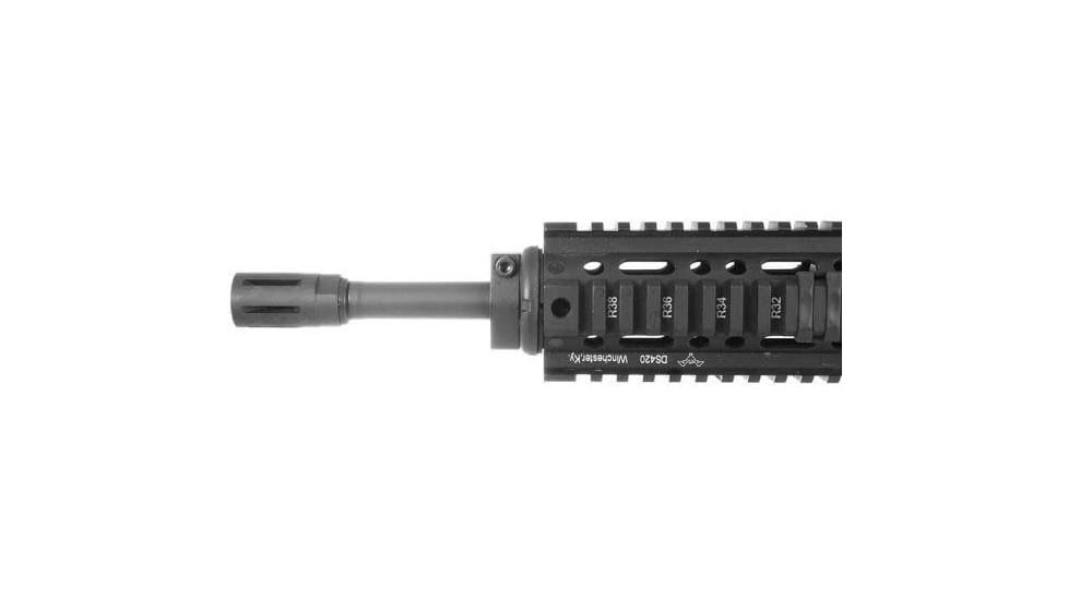 DoubleStar Carlson Nitro Flash Enhancer 1/2X28 TPI Muzzle Brake, Black, CC475