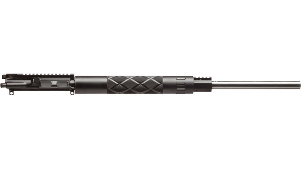 DoubleStar Complete Upper Receiver, .22 Nosler, 24 inch Barrel, Bull Profile, Diamond National Free Float Handguard, Black, ARBU108C