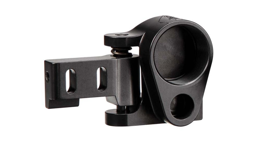 DoubleStar Folding Stock Mechanism with Integrated AR-15 Stock Interface w/o Boss, Black, A504