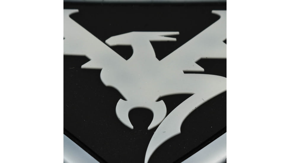 DoubleStar Logo Patch, Black with Grey Outline, DS-Logopatch