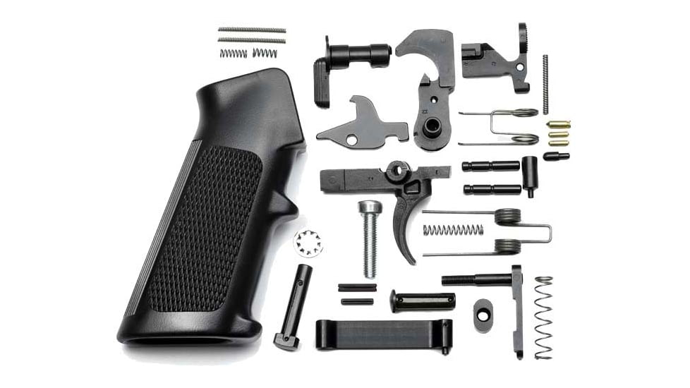 DoubleStar Lower Parts Kit AR-15, Black, AR270