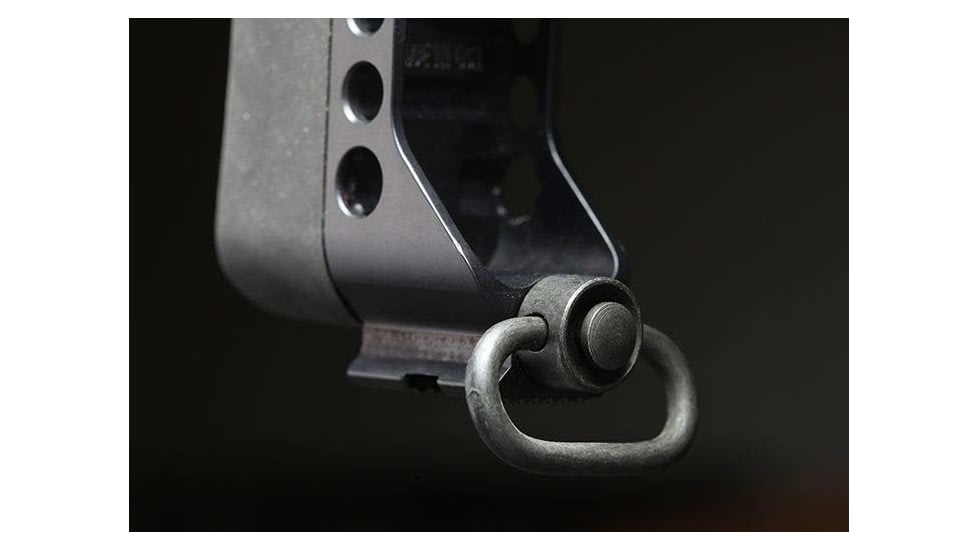 DoubleStar M4 Mortar Plate with Push Button Sling Swivel, Black, DSC100