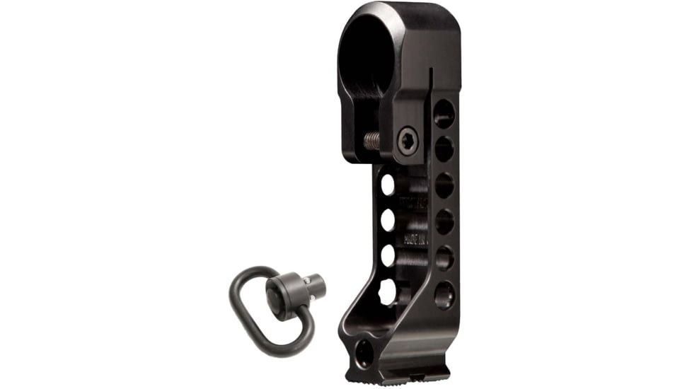 DoubleStar M4 Mortar Plate with Push Button Sling Swivel, Black, DSC100