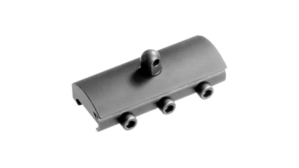 DoubleStar Picatinny Rail Bipod Adapter, Black, DSC638