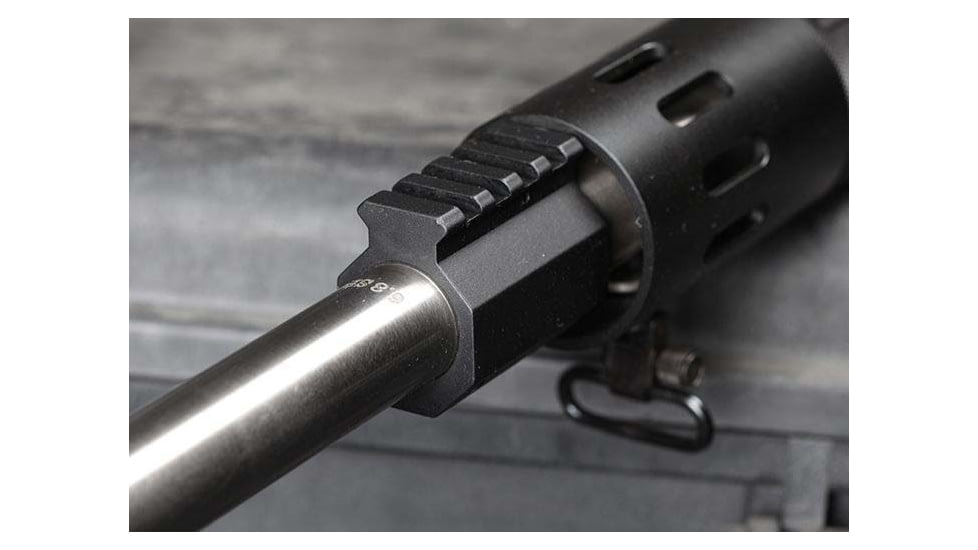 DoubleStar Picatinny Rail Bull Gas Block, Black, .937in, AR454