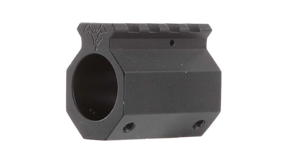 DoubleStar Picatinny Rail Bull Gas Block, Black, .937in, AR454
