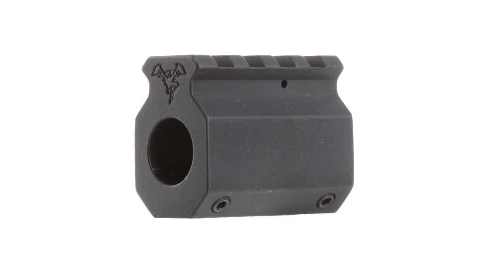 DoubleStar Picatinny Rail Lightweight Gas Block, Black, .625in, AR452
