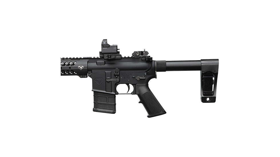 DoubleStar Strongarm Pistol Brace w/ SPT, Black, DSC103B