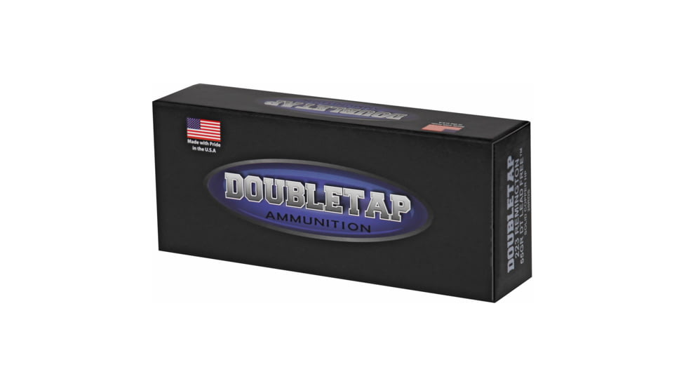 Doubletap Ammunition .223 Remington 55 Grain Lead Free SC-HP Brass Cased Rifle Ammo, 20 Rounds, 223R55X