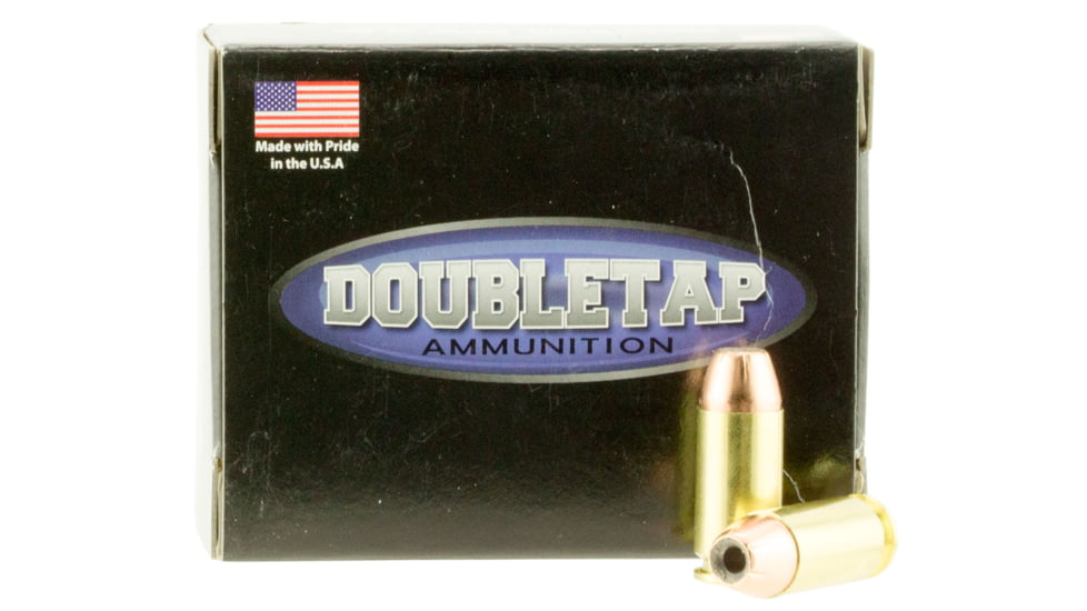 Doubletap Ammunition 40200CE Hunter 40 S&amp;W 200 Gr Jacketed Hollow Point JHP 2