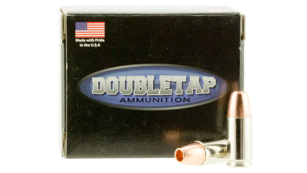 Doubletap Ammunition 9MM115X Tactical 9mm Luger +P 115 Gr Barnes TAC-XP Lead Fr