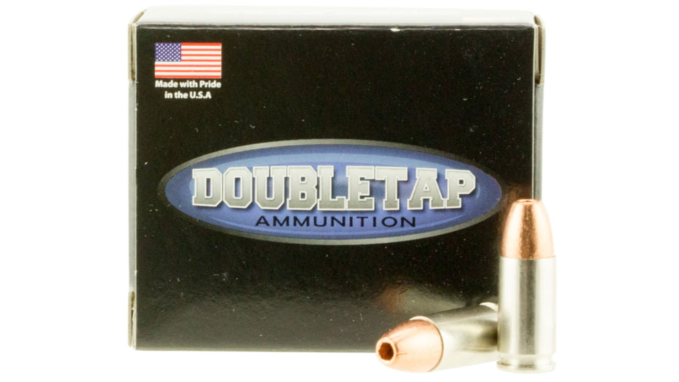 Doubletap Ammunition 9MM77X Defense 9mm Luger 77 Gr Lead-Free Hollow Point 20 B