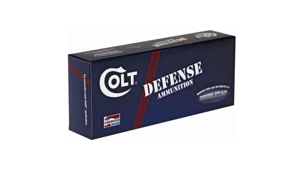 Doubletap Ammunition Colt Defense .223 Remington, 62 grain, Solid Copper, 20 Rounds Rifle Ammo, 223R62CT