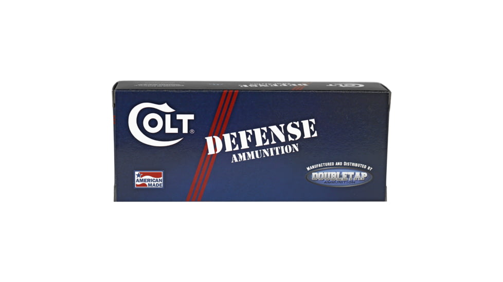 Doubletap Ammunition Colt Defense .357 Magnum, 158 grain, Solid Copper, 20 Rounds Rifle Ammo, 357M158CT