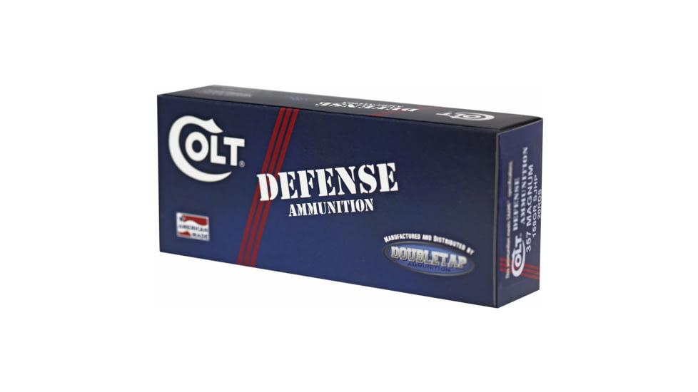 Doubletap Ammunition Colt Defense .357 Magnum, 158 grain, Solid Copper, 20 Rounds Rifle Ammo, 357M158CT