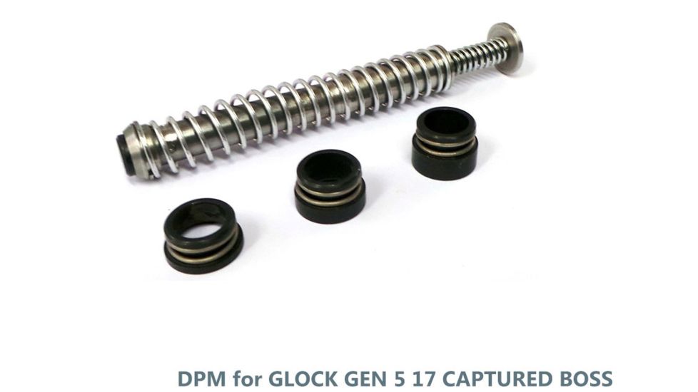 DPM Adjustable Recoil Rod Reducer System for Glock 17/22/31/34/35/37 Gen 5 Boss 3 1000156