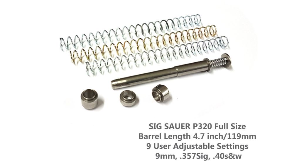 DPM Mechanical Recoil Reduction System, SIG P320 Full Size, 4.7in Barrel, Stainless, MS-SI/14