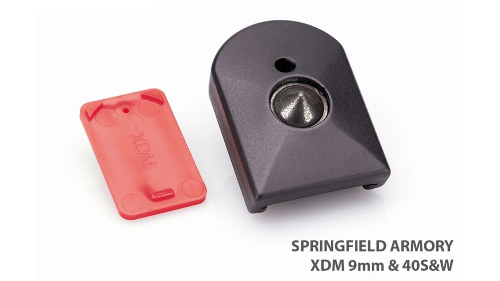 DPM Springfield Armory XD-M Magazine Floorplate/Glass Breaker, Black, MFA-XDM/1