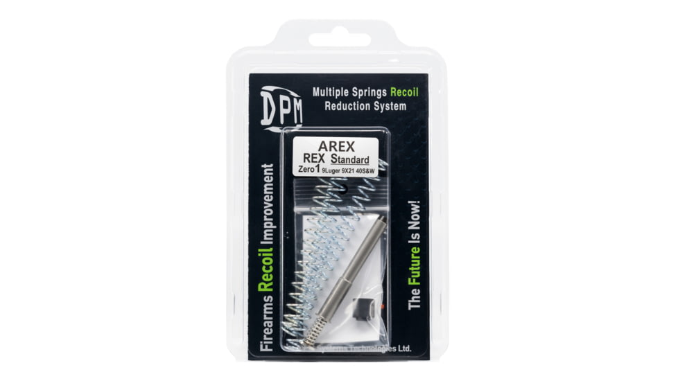 DPM Arex Zero 1 Version Standard 4.25in &amp; Tactical 4.9in Mechanical Recoil Reduction System, Stainless, MS-AREX/1