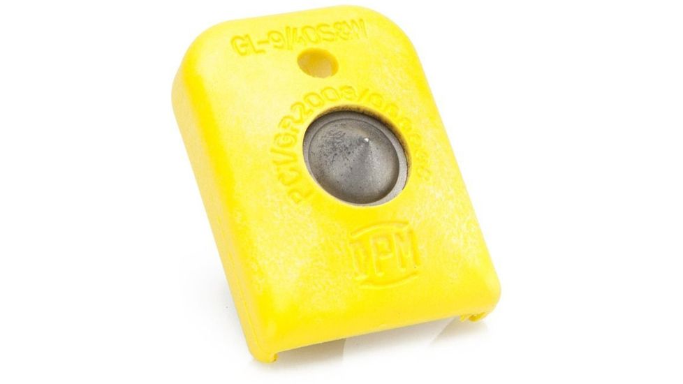 DPM Glock 17/19/22 Magazine Floorplate/Glass Breaker, Yellow, MFPY-GL/1