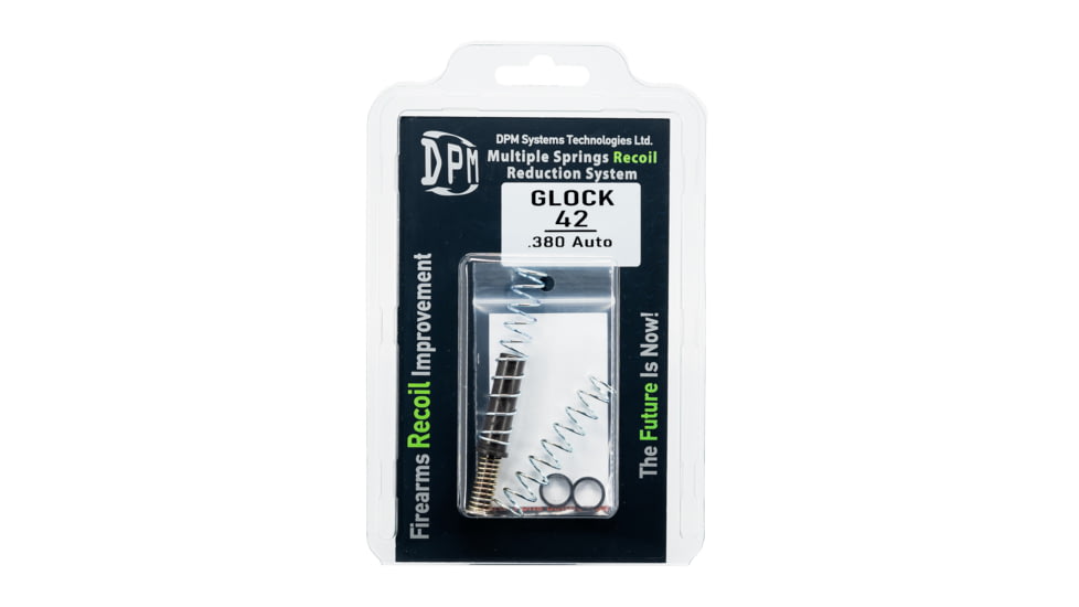 DPM MRS For Glock 42 .380 Auto New Version Mechanical Recoil System, Stainless, MS-GL/7