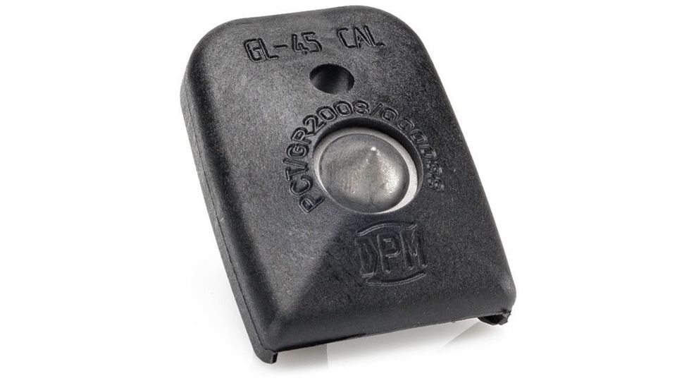 DPM Polymer Magazine Floorplate - Car Glass Breaker for Glock 21/30/37/38/39 Auto-.45 G.A.P., Black 1000076B