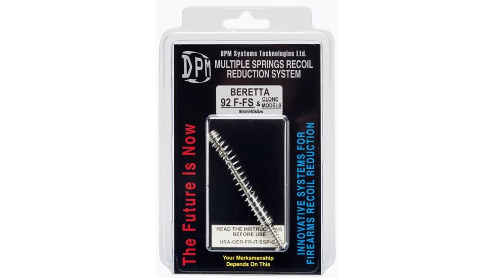 DPM Beretta 92/96/98/A1/A3/F-FS-G Clone Models Mechanical Recoil Reduction System, Stainless, MS-BE/1