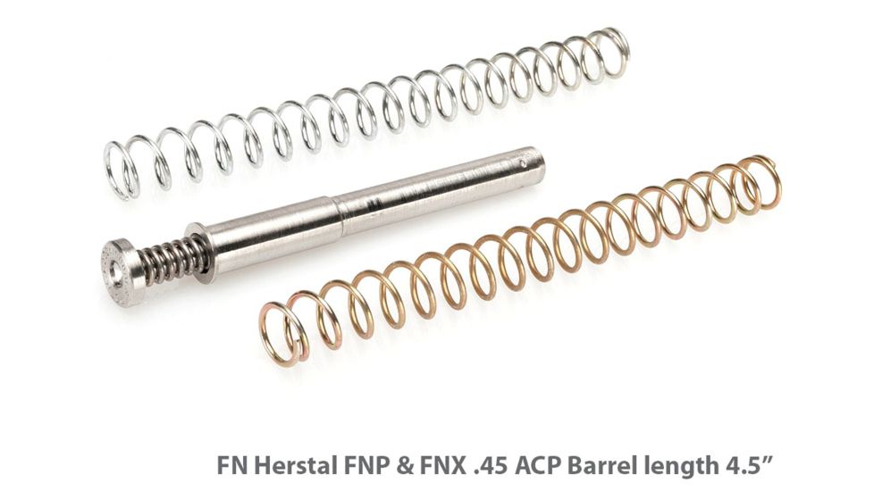DPM FN Herstal FNP 4.5in/Tactical 5.3in Barrel .45 ACP Mechanical Recoil Reduction System, Stainless, MS-FNH/1