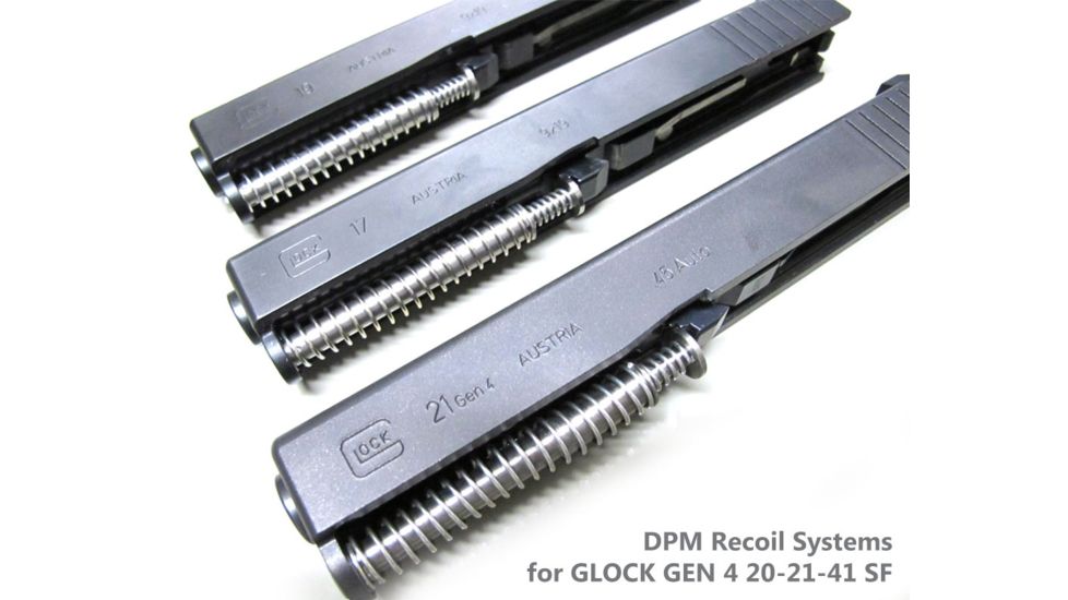 DPM Mechanical Recol Gen 4 Reduction System, Glock 20/21/41/41SF, Stainless, MS-GLG4/3