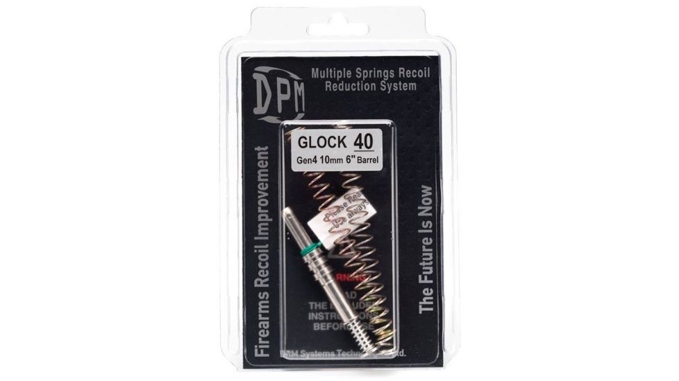 DPM Recoil Rod Reducer System for Glock 40 10mm 6in Gen 4 1000115