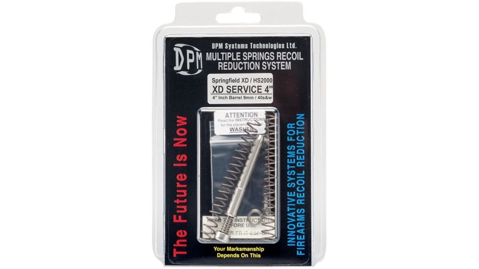 DPM Recoil Rod Reducer System for Springfield XD/HS 2000 Service model 4in 9mm 40SW 1000043