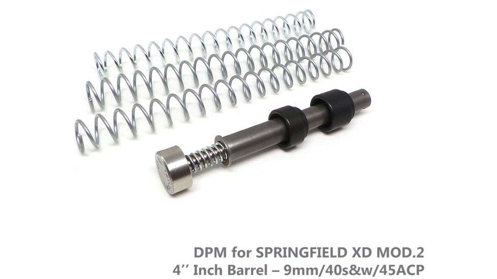 DPM Recoil Rod Reducer System for Springfield XD MOD.2 4in Barrel 9mm 40SW 45ACP 1000163