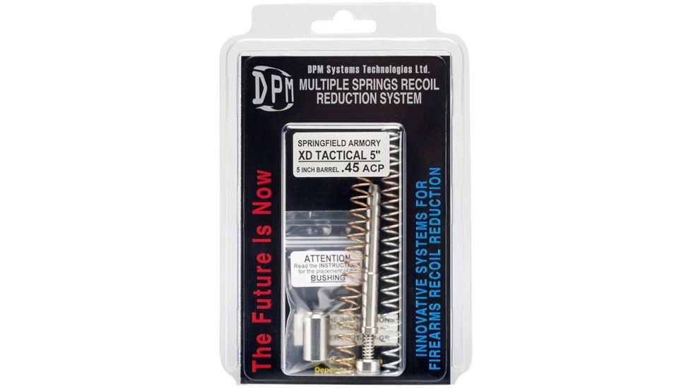 DPM Springfield Armory XD Tactical 5in Barrel .45 ACP Mechanical Recoil Reduction System, Stainless, MS-SPR/4