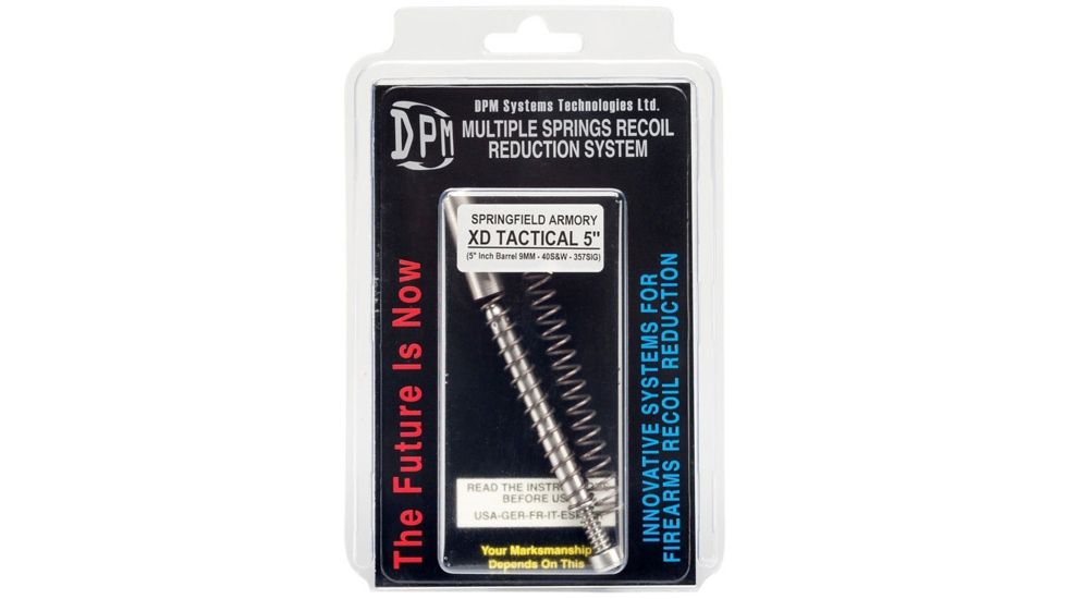 DPM Recoil Rod Reducer System for Springfield XD Tactical model 5in 9mm 40SW 357Sig 1000045