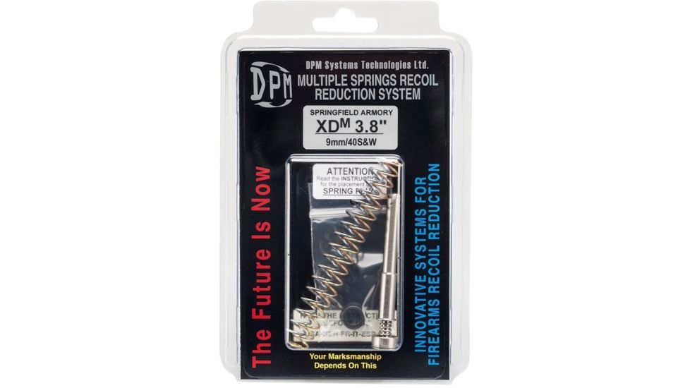 DPM Springfield Armory XD-M 3.8in Barrel 9mm/40 S&amp;W Mechanical Recoil Reduction System, Stainless, MS-SPR/6