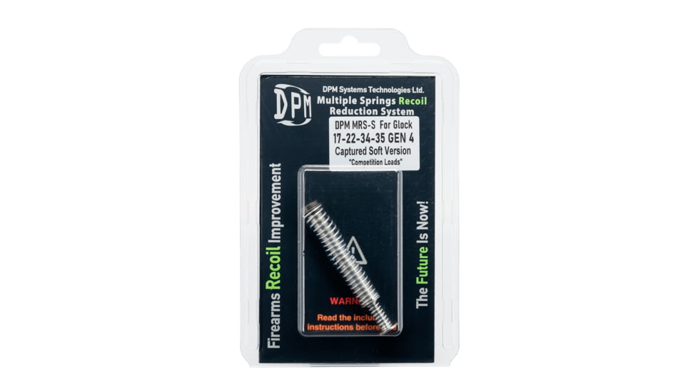 DPM Soft Edition Gen 4 Mechanical Recoil System, Glock 17/22/31/34/35/37, Stainless, MS-GL17SV