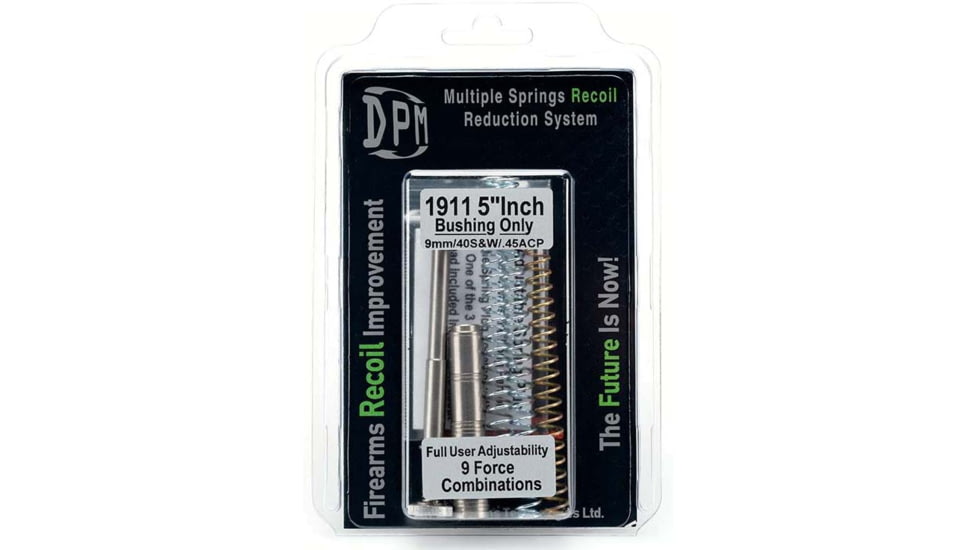 DPM Upgraded Recoil Spring, 1991, Full User Adjustability, MS 1911 A1-5 9 Settings