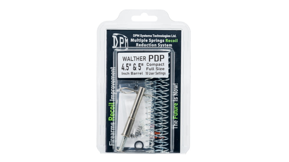 DPM Walther PDP 4.5in/5in 18 Settings Mechanical Recoil Reduction System, Stainless, MS-WA-10