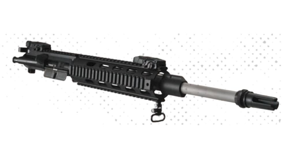 DPMS Gen II Recon Complete Upper Assembly, 7.62x51 16 Barrel, w/ Free Floated Quad Rail, AAC 51T Flash Hider, Stainless Steel, 60652